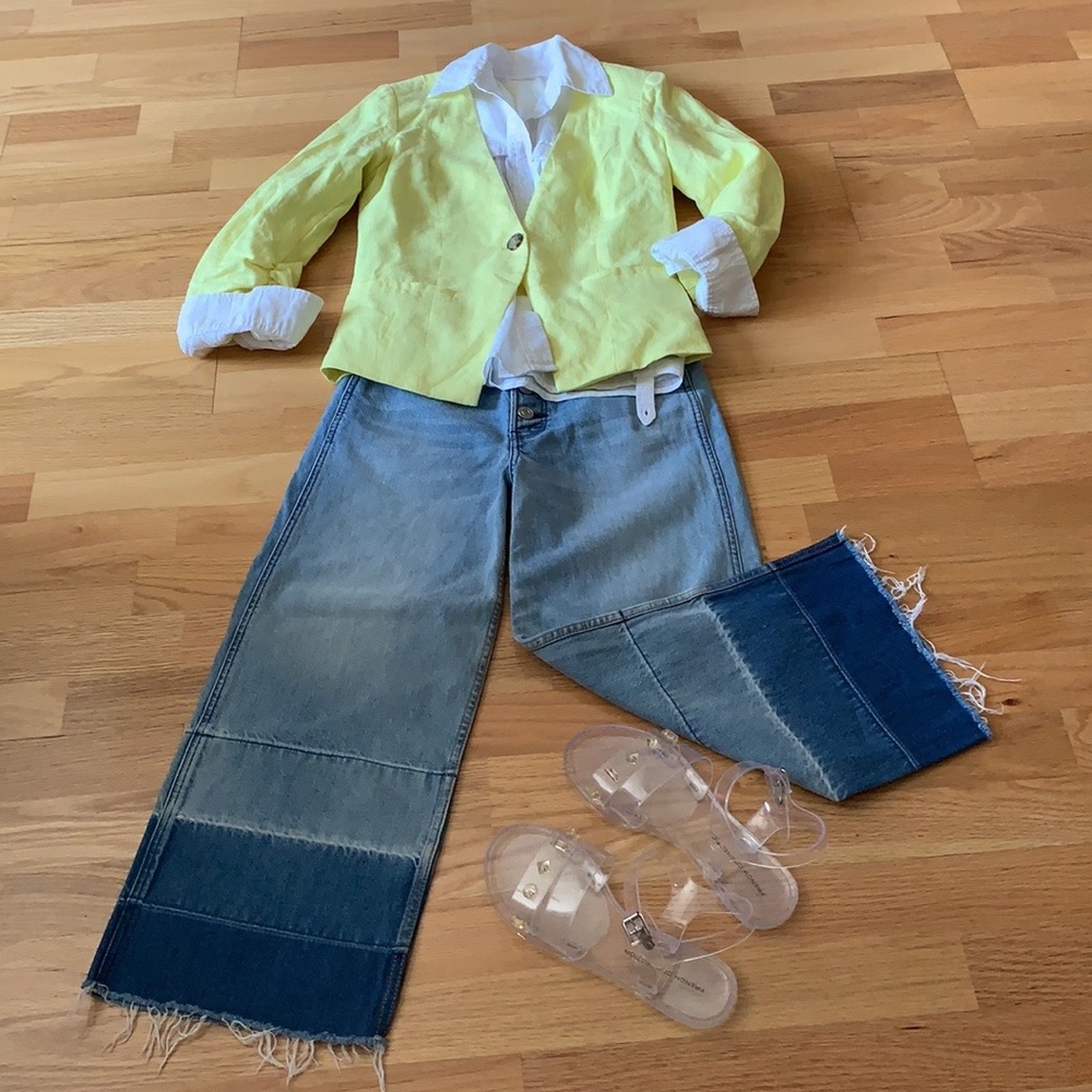 A&F Cropped Stovepipe Jeans - Picture 9 of 16